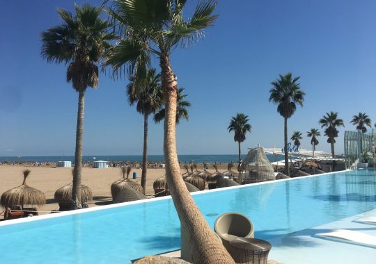 La plage de Valencia