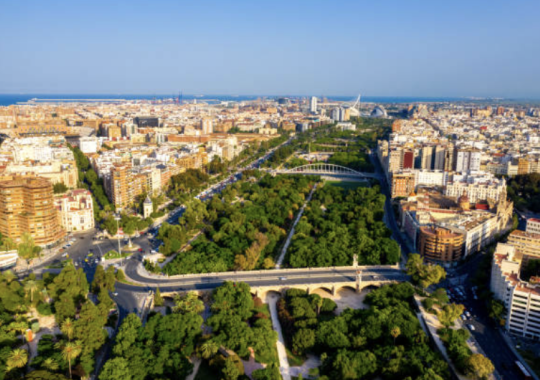 Le fameux "Jardine del Turia"
