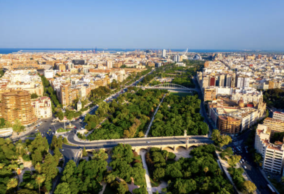 Le fameux "Jardine del Turia"